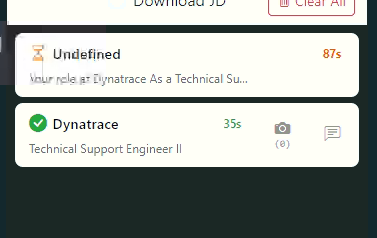 Resume ready notification